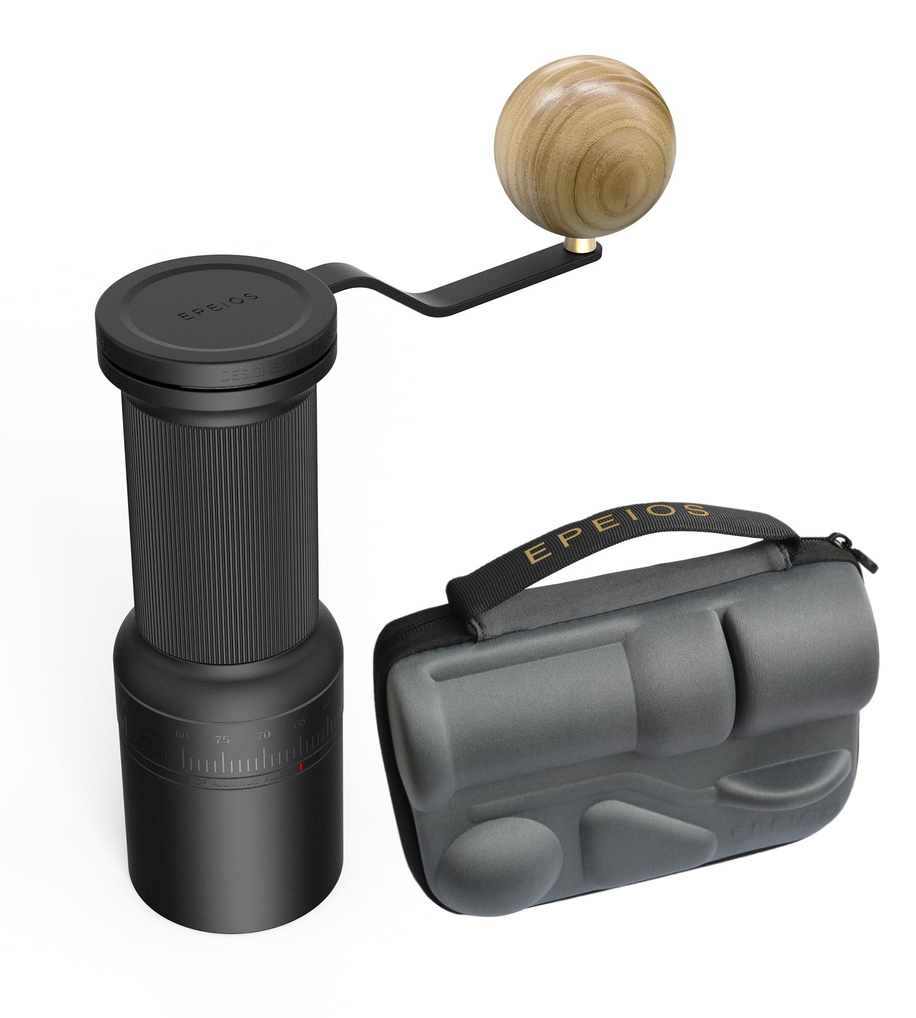 Amazon | エペイオス(Epeios)コーヒーミル 手動 コーヒーグラインダー